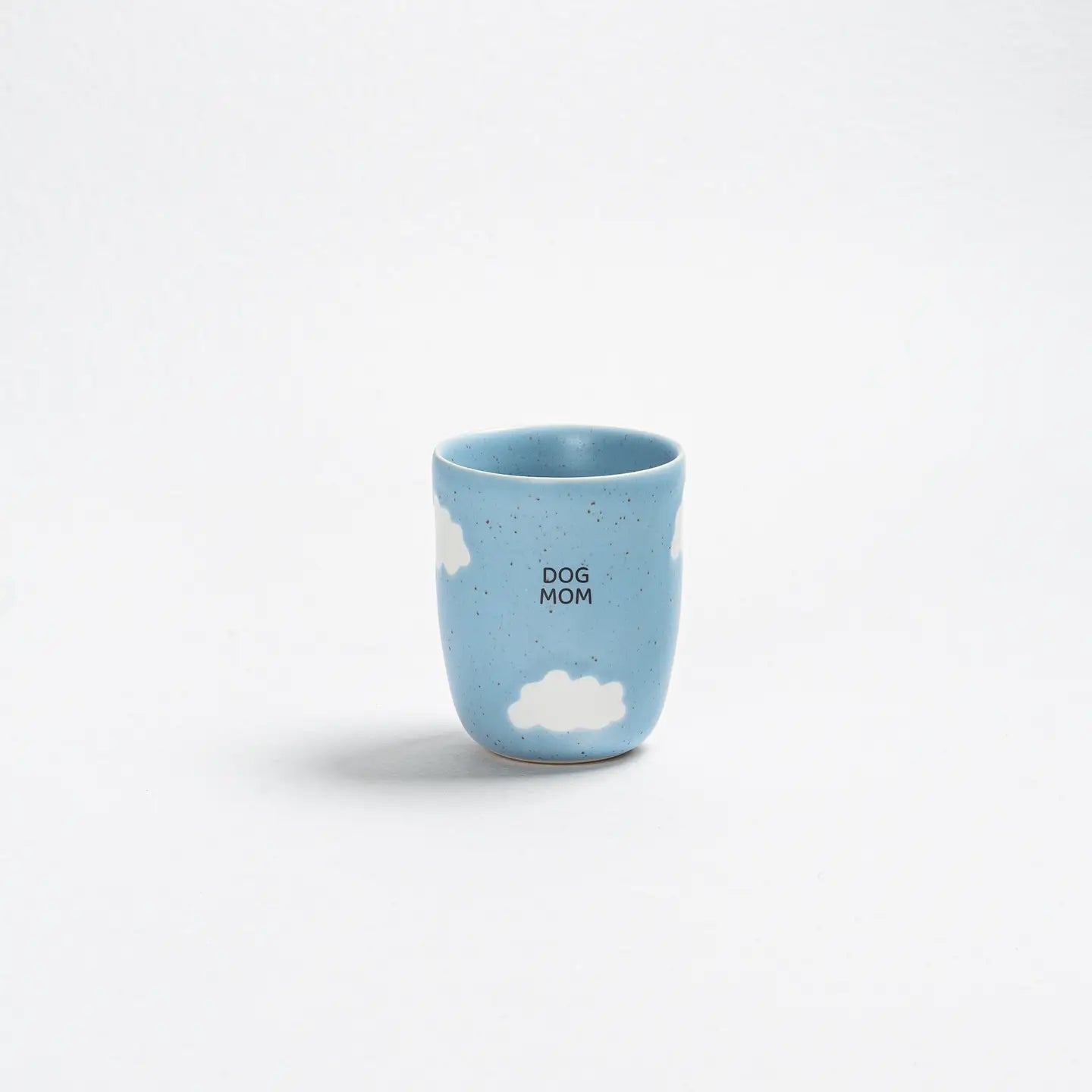Cloud Stoneware Cup | Dog Mom