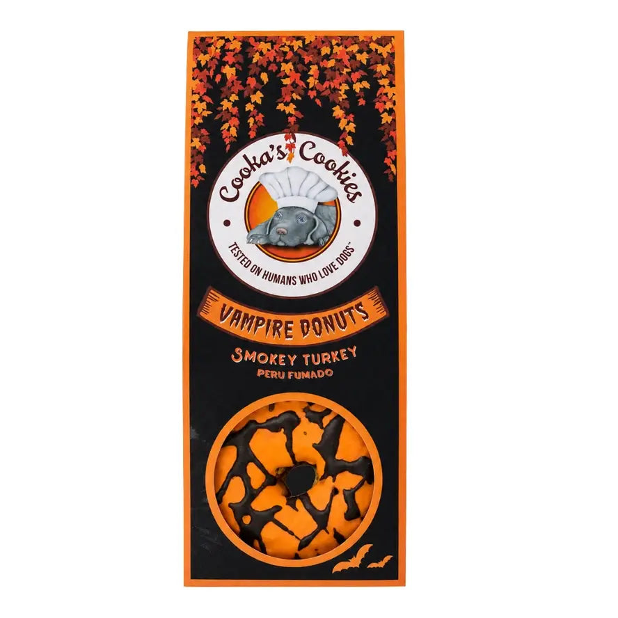 Halloween Vampire Donuts | Gourmet Dog Treats