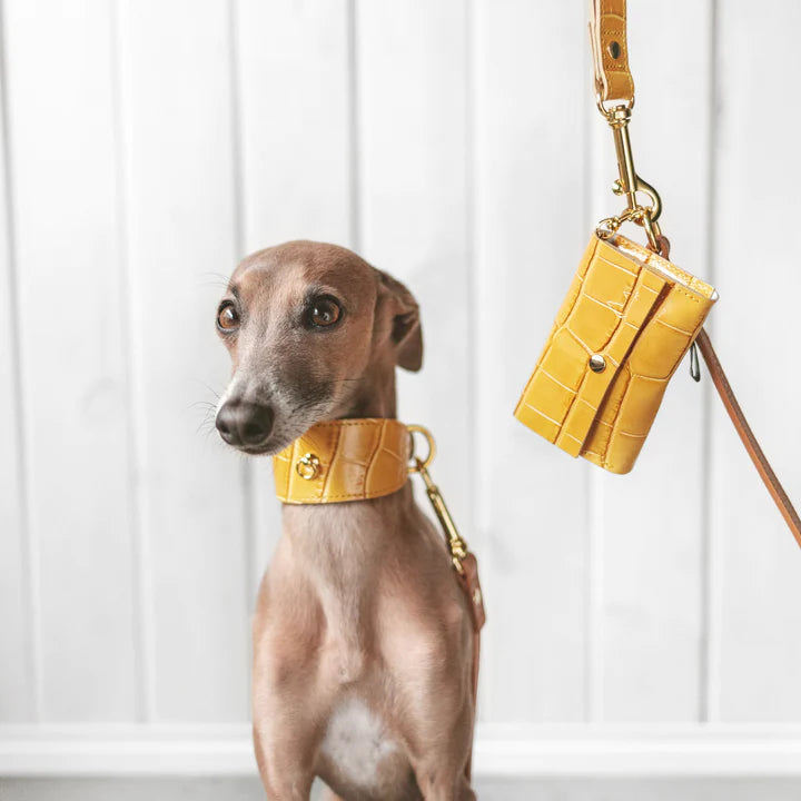 Lia Poop Bag Holder - Yellow