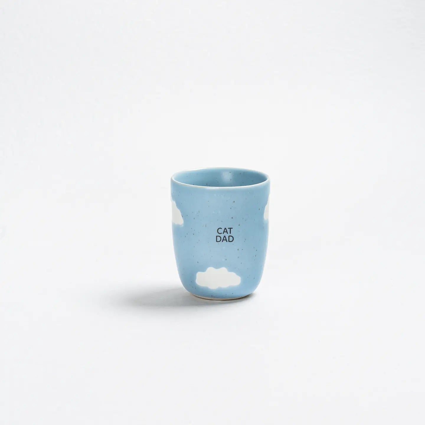 Cloud Stoneware Cup | Cat Dad