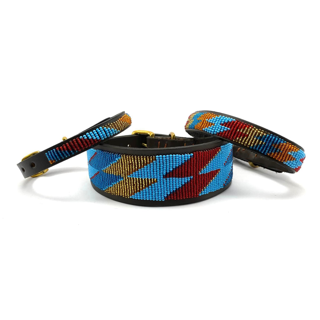 Beaded Dog Collar - Maurice