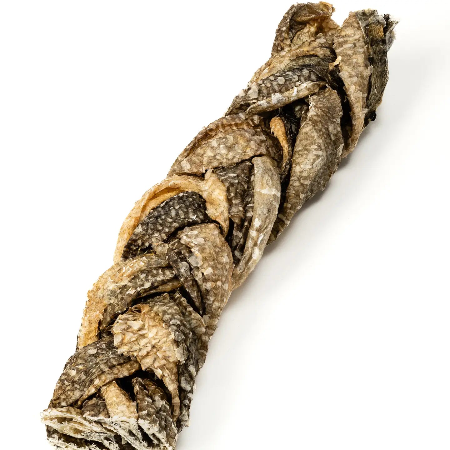 Dried Cod Skin Braid Dog Treat