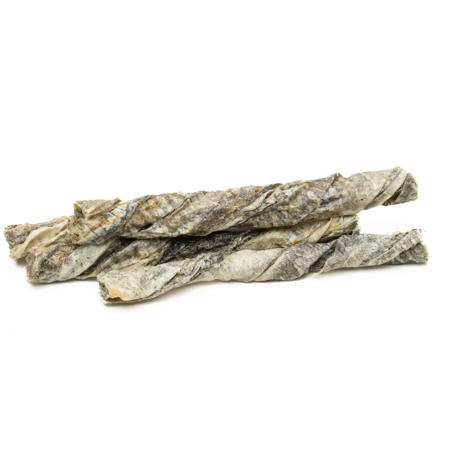 Dried Cod Skin Twists Dog Treats