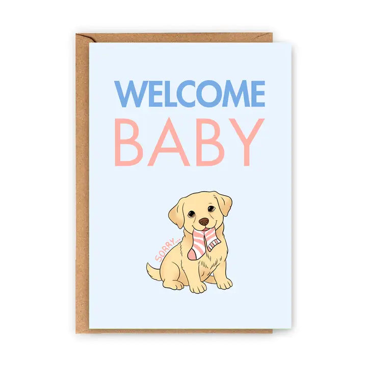 Welcome Baby Greeting Card