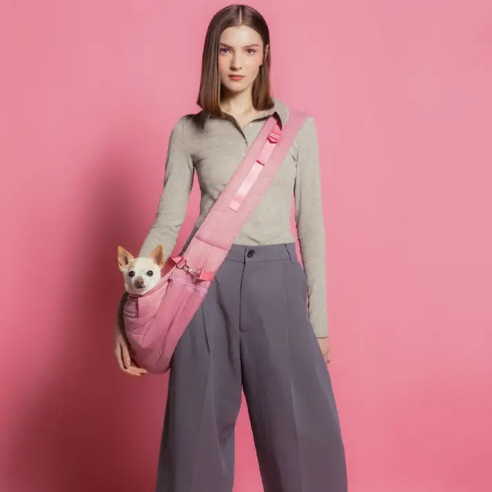 Eco Packable Sling Carrier - Berry Blush