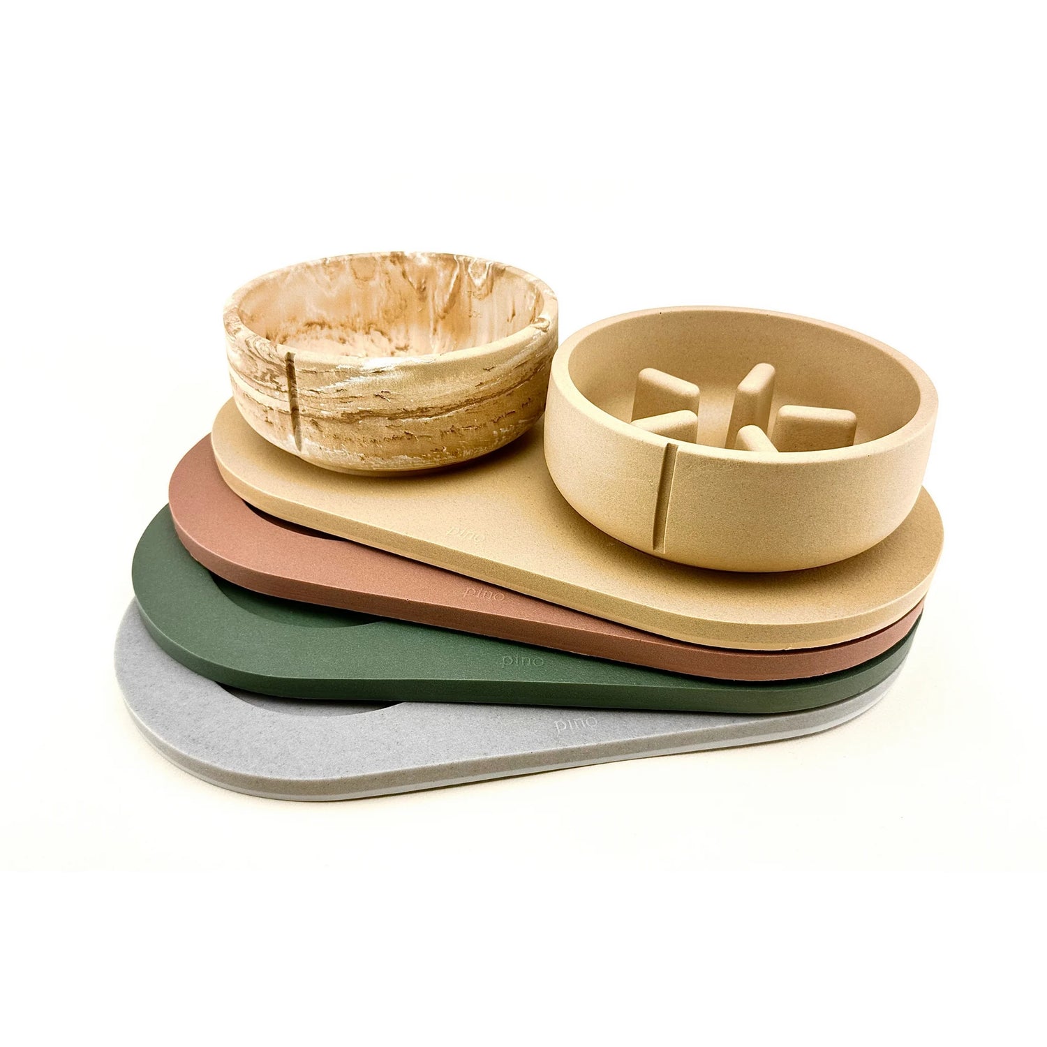 Serving Tray - Camel Brown