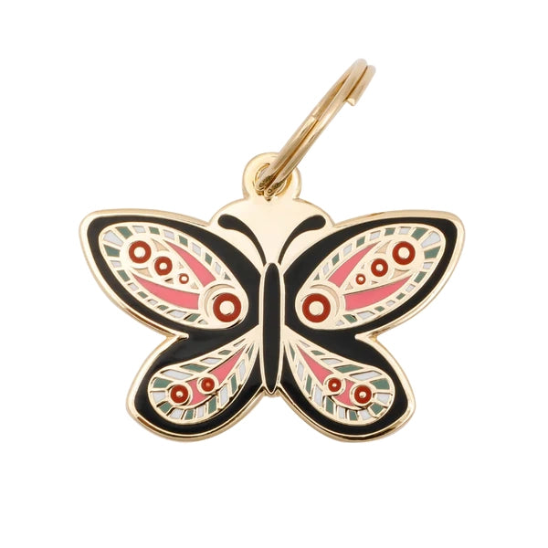 Butterfly Dog Tag