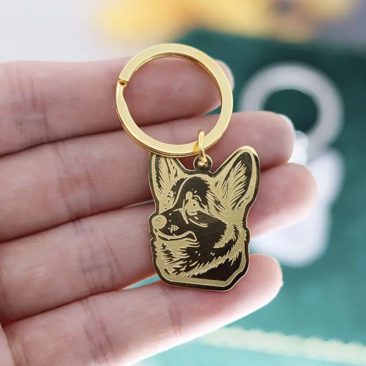 Corgi Dog Tag