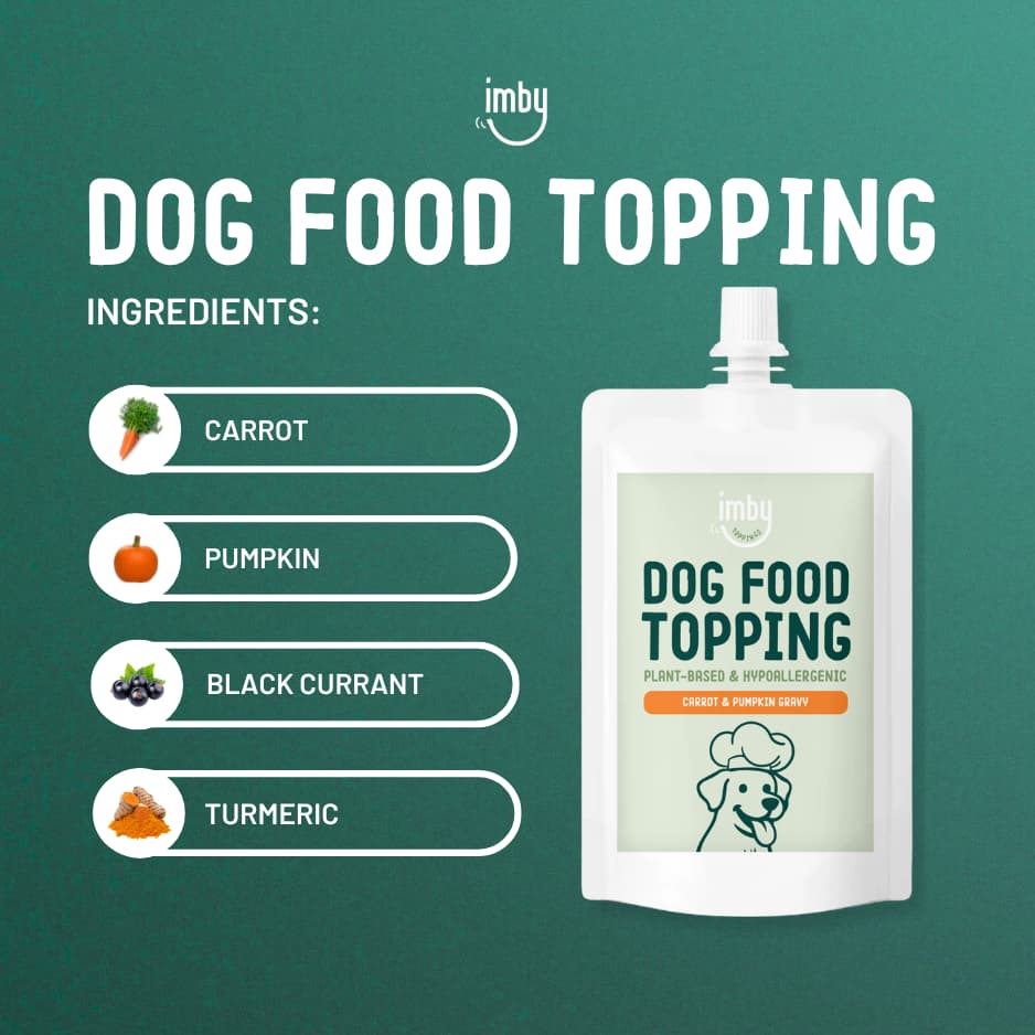 Dog Food Topping | Carrot & Pumpkin