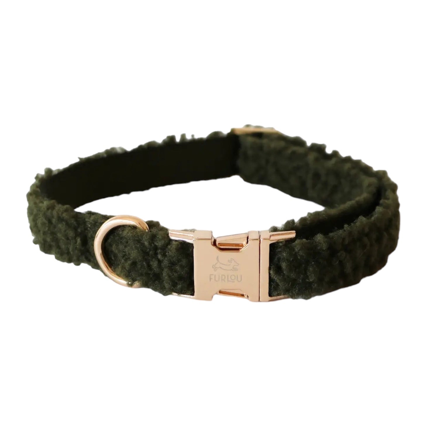 Sherpa Dog Collar - Olive Green