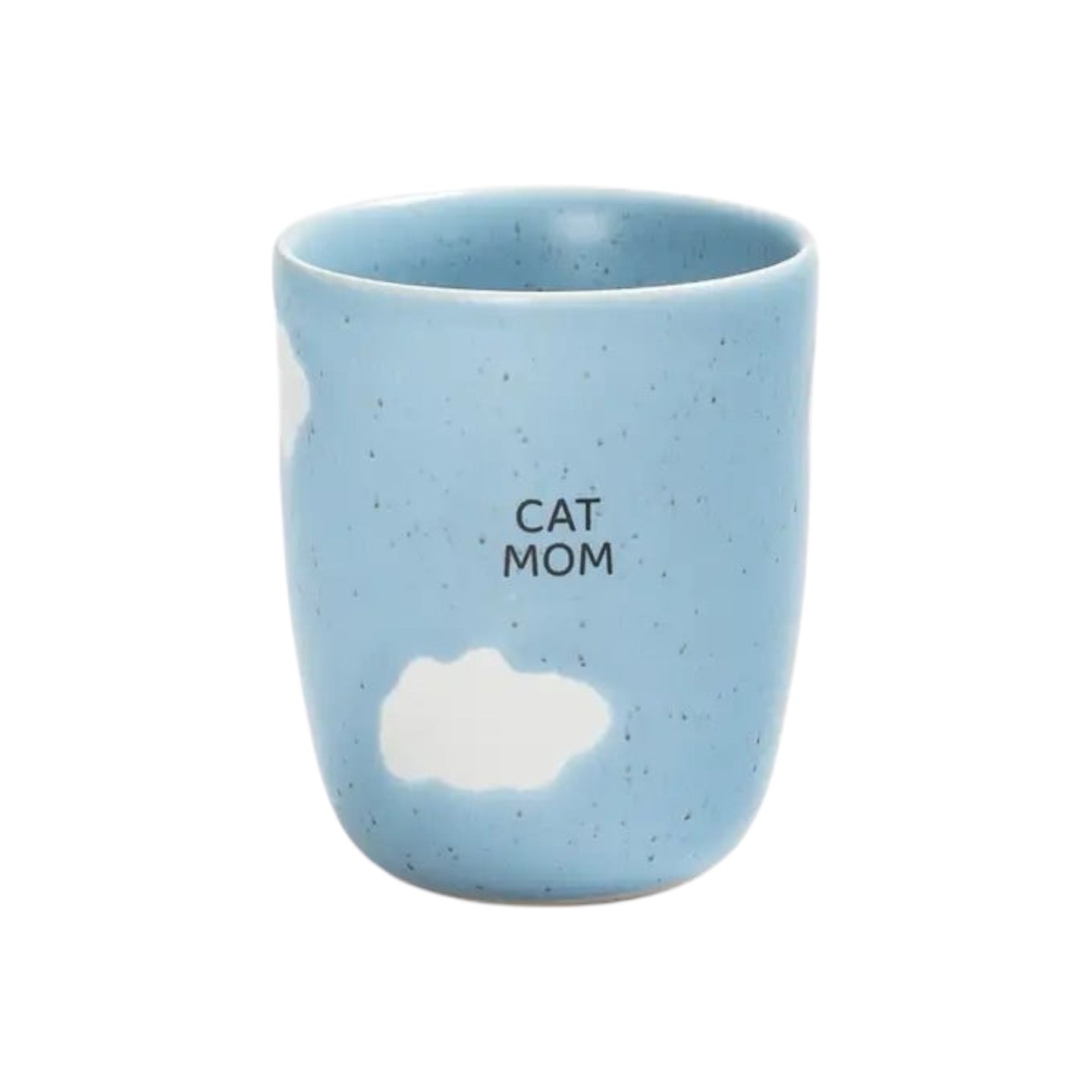 Cloud Stoneware Cup | Cat Mom