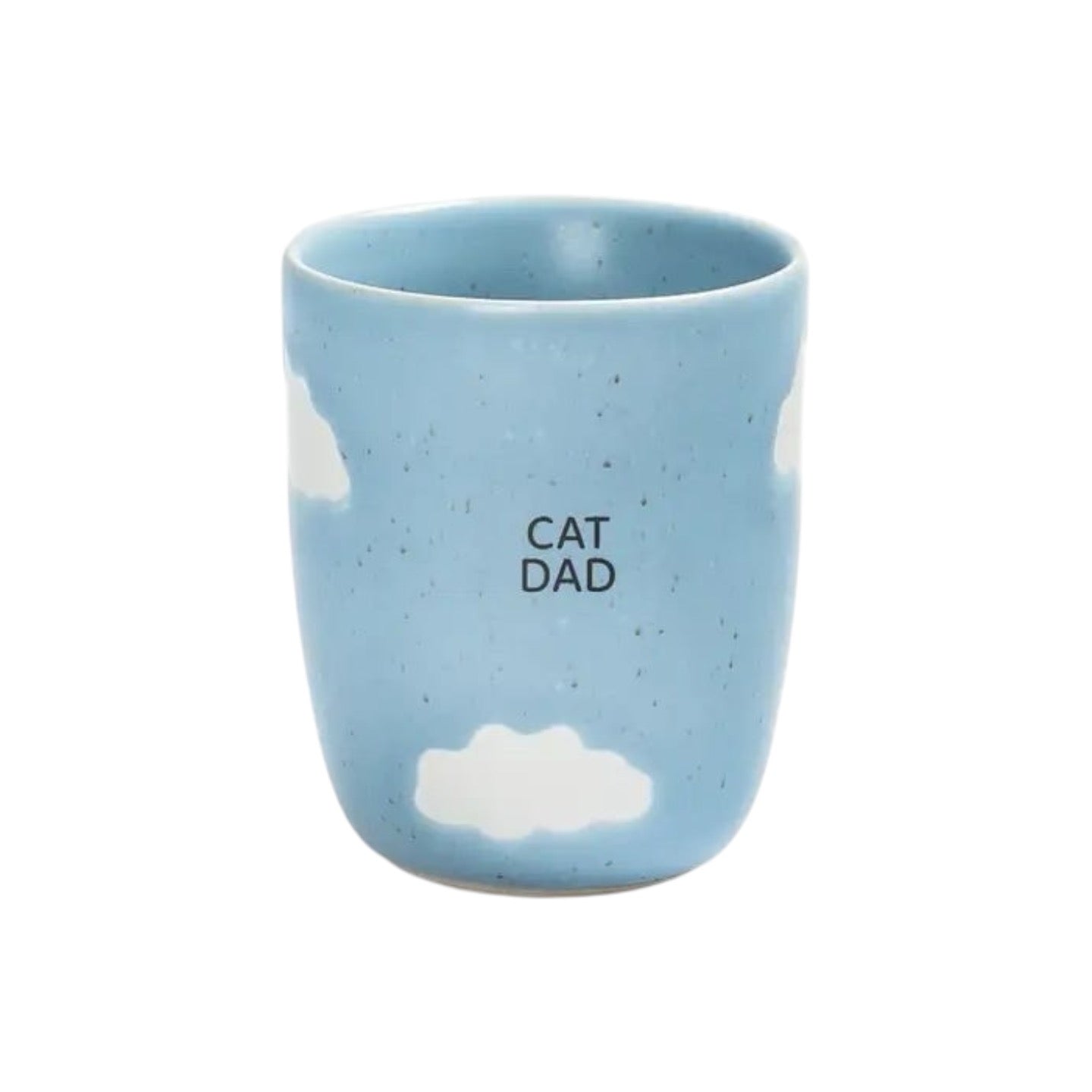 Cloud Stoneware Cup | Cat Dad