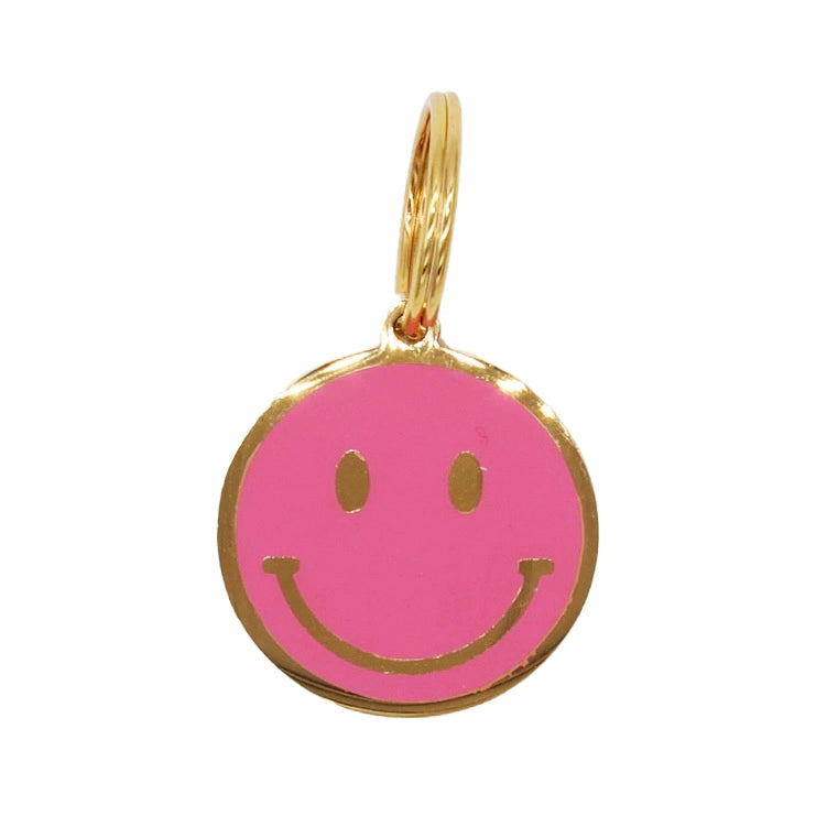 Smiley Tag - Pink