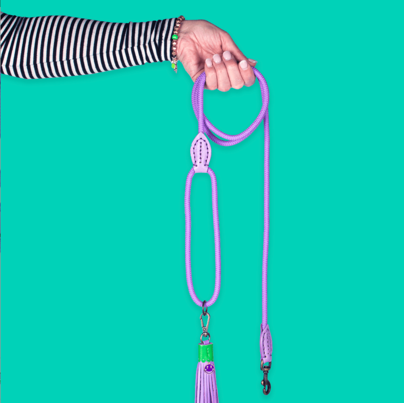 Purple Rain Dog Leash