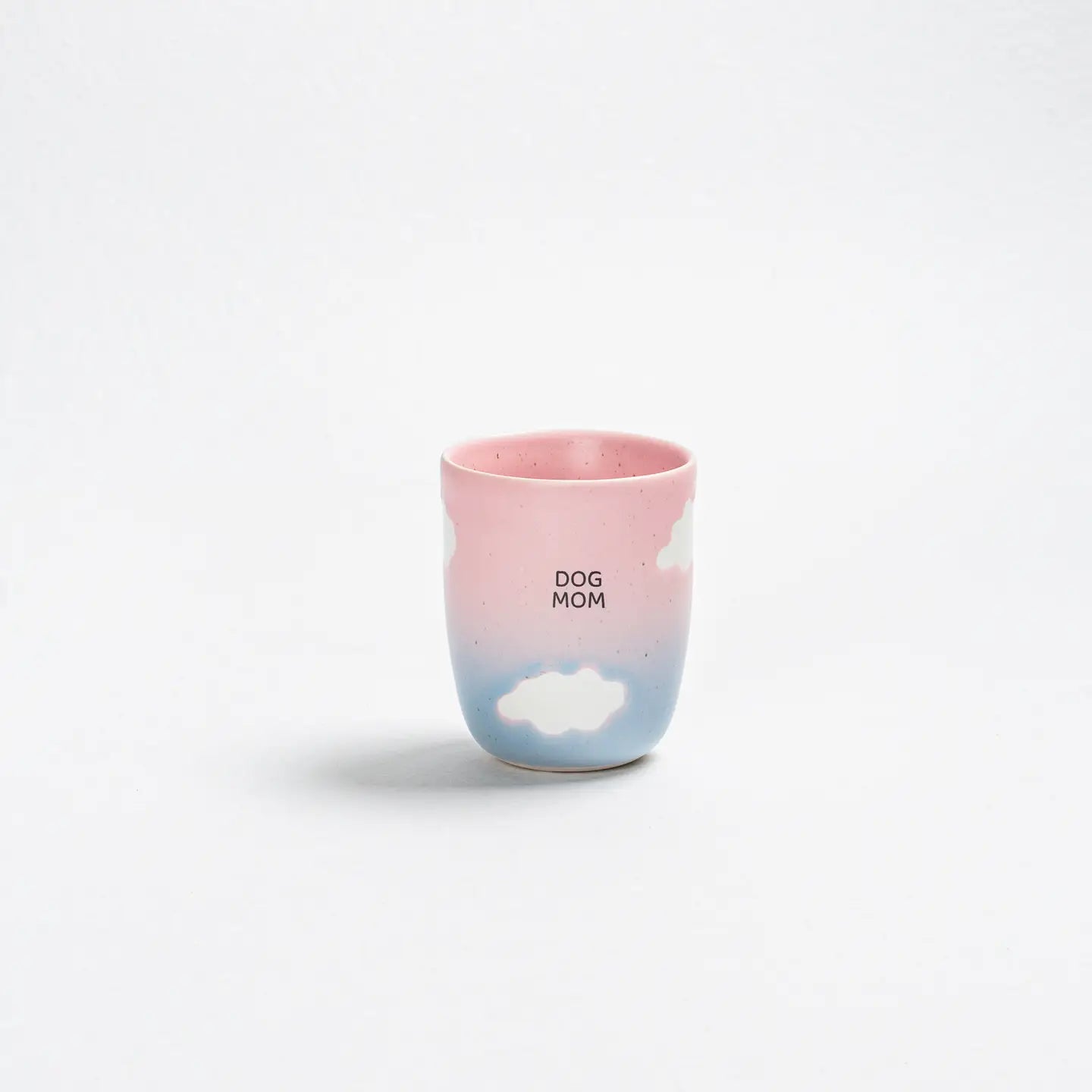 Cloud Sunset Stoneware Cup | Dog Mom