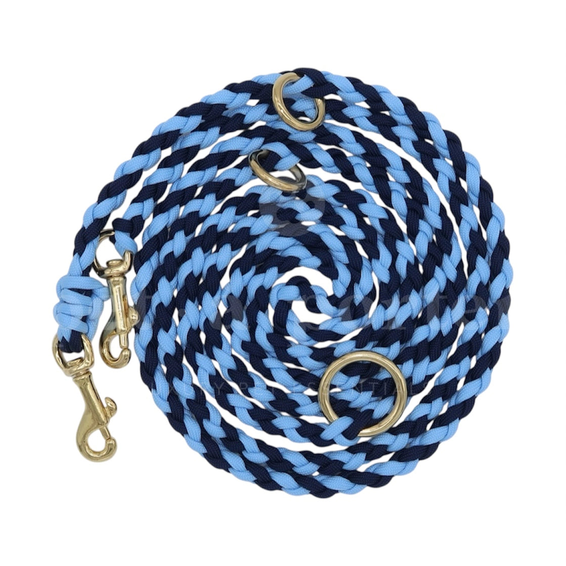 Adjustable Paracord Leash - Blues