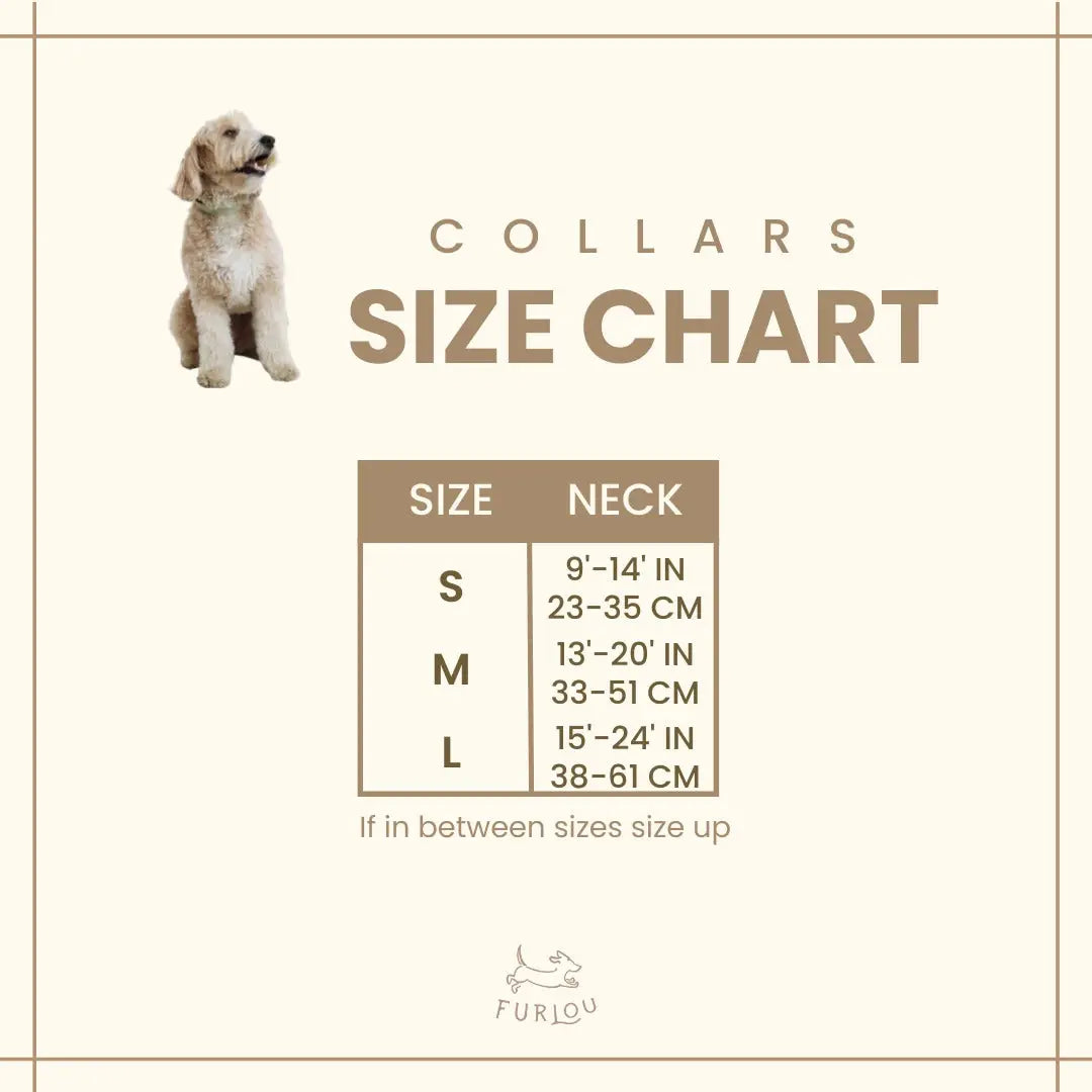 Sherpa Dog Collar - Rose