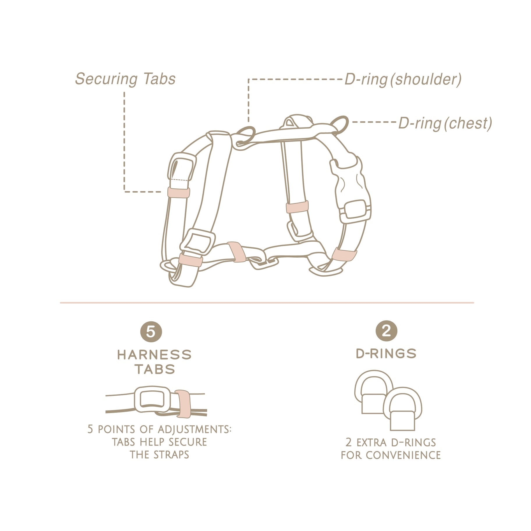 Dog Harness - Hunter Sky