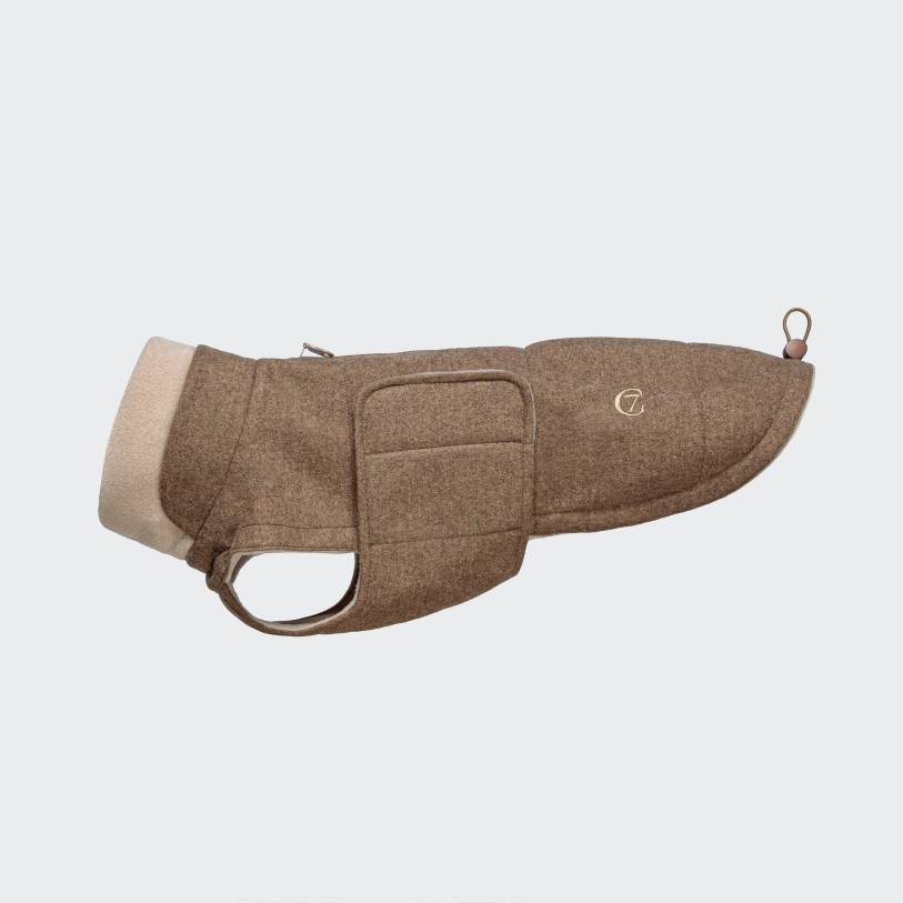 Cloud7 Brooklyn Flannel Coat DACHSHUND - Hazel