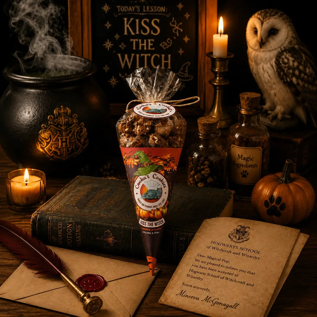 Kiss The Witch | Turkey & Pumpkin Halloween Treats