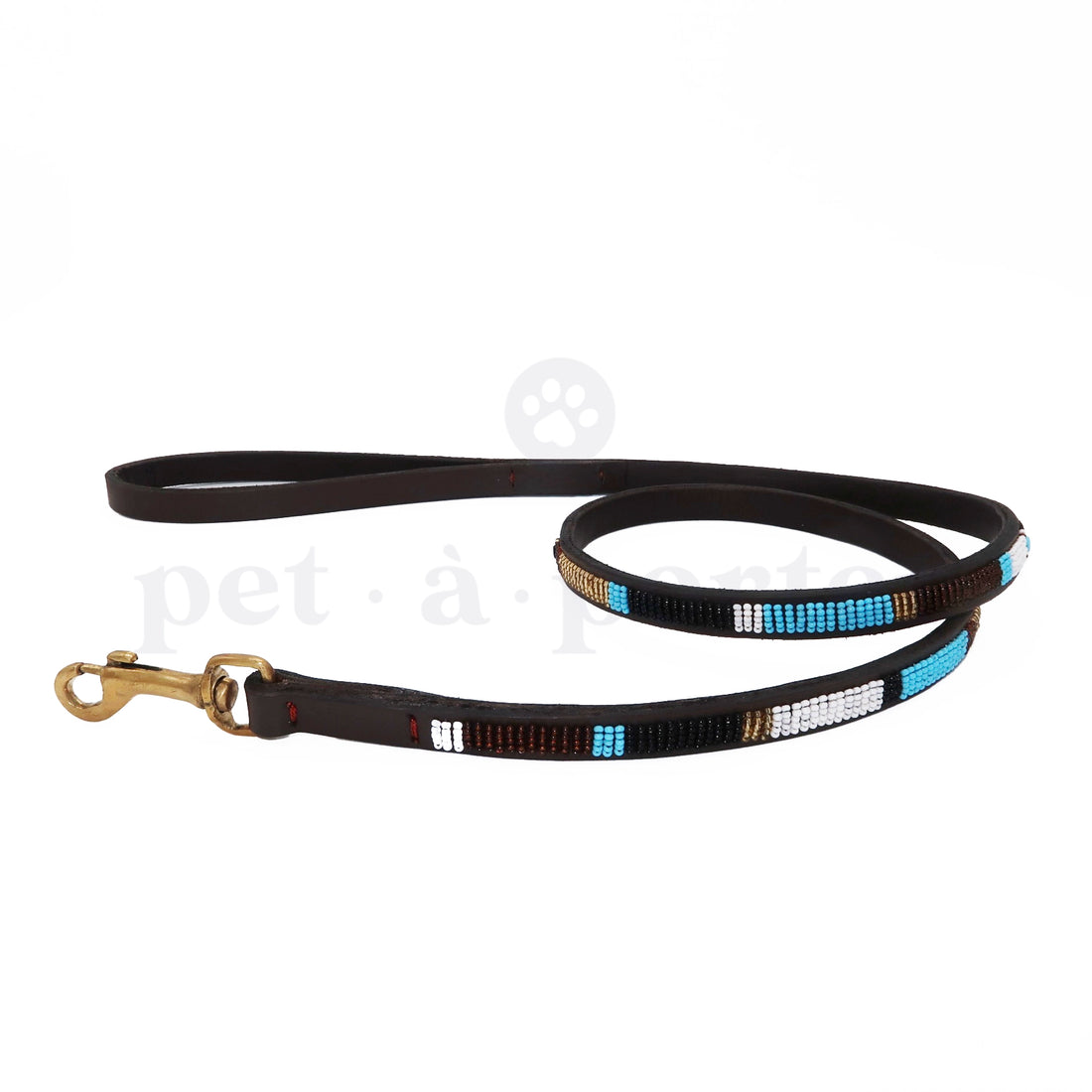 Beaded Dog Lead - Zoé