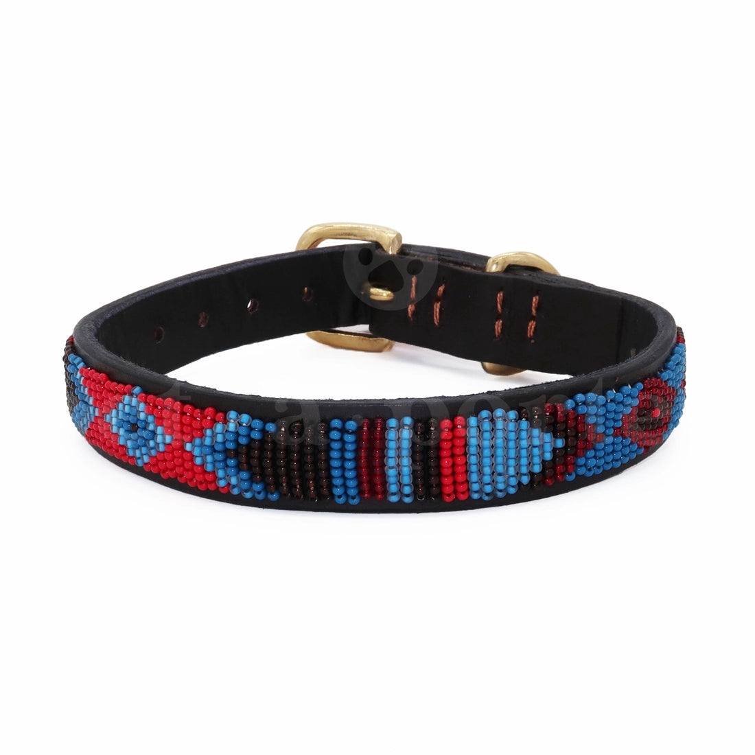 Beaded Dog Collar - Bowie