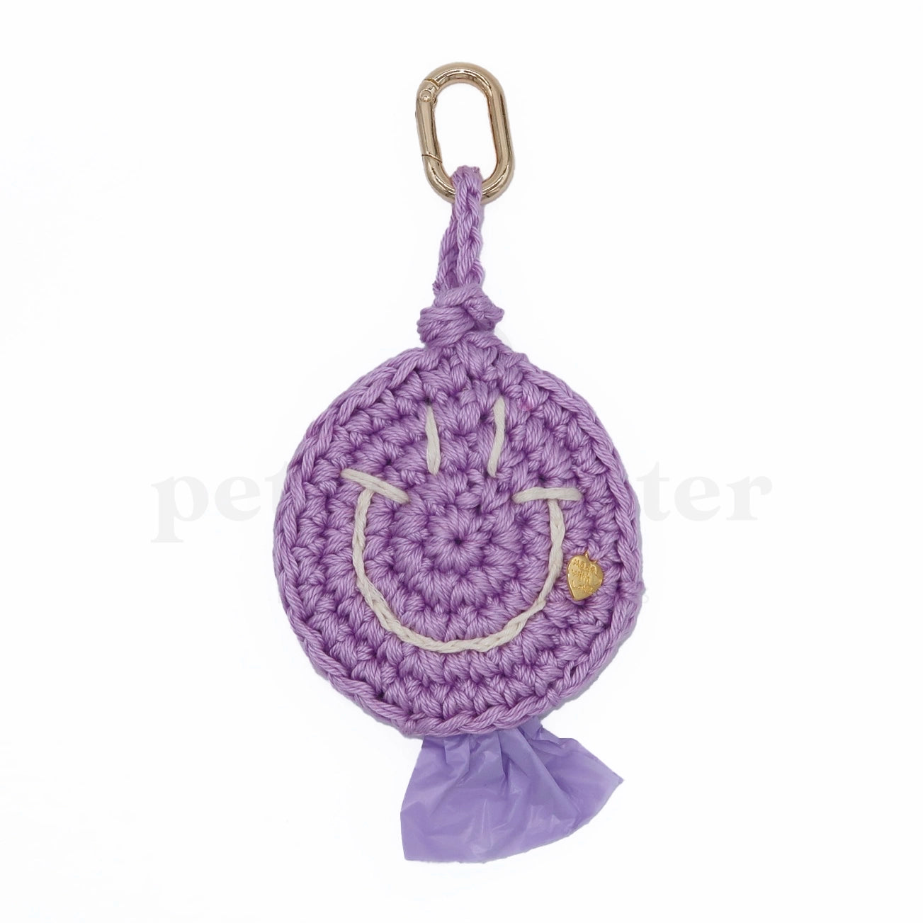 Smiley Poop Bag | Lavender
