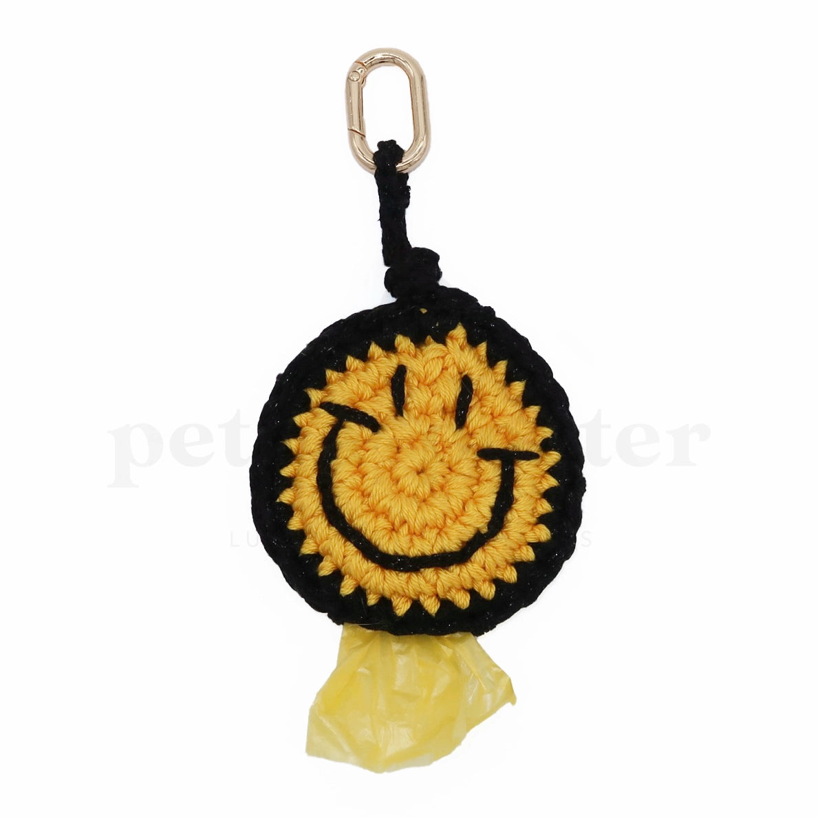 Smiley Poop Bag | Yellow