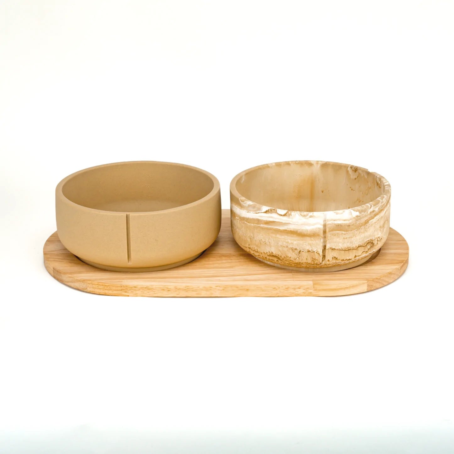 Classic Feeder Bowl - Camel Brown