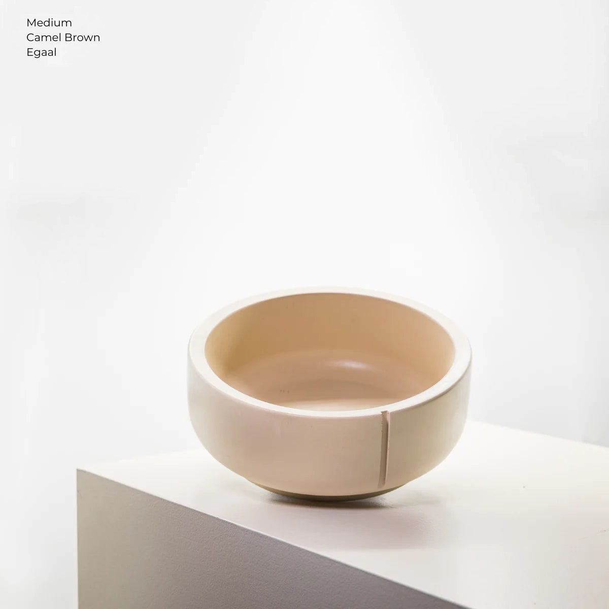 Classic Feeder Bowl - Camel Brown