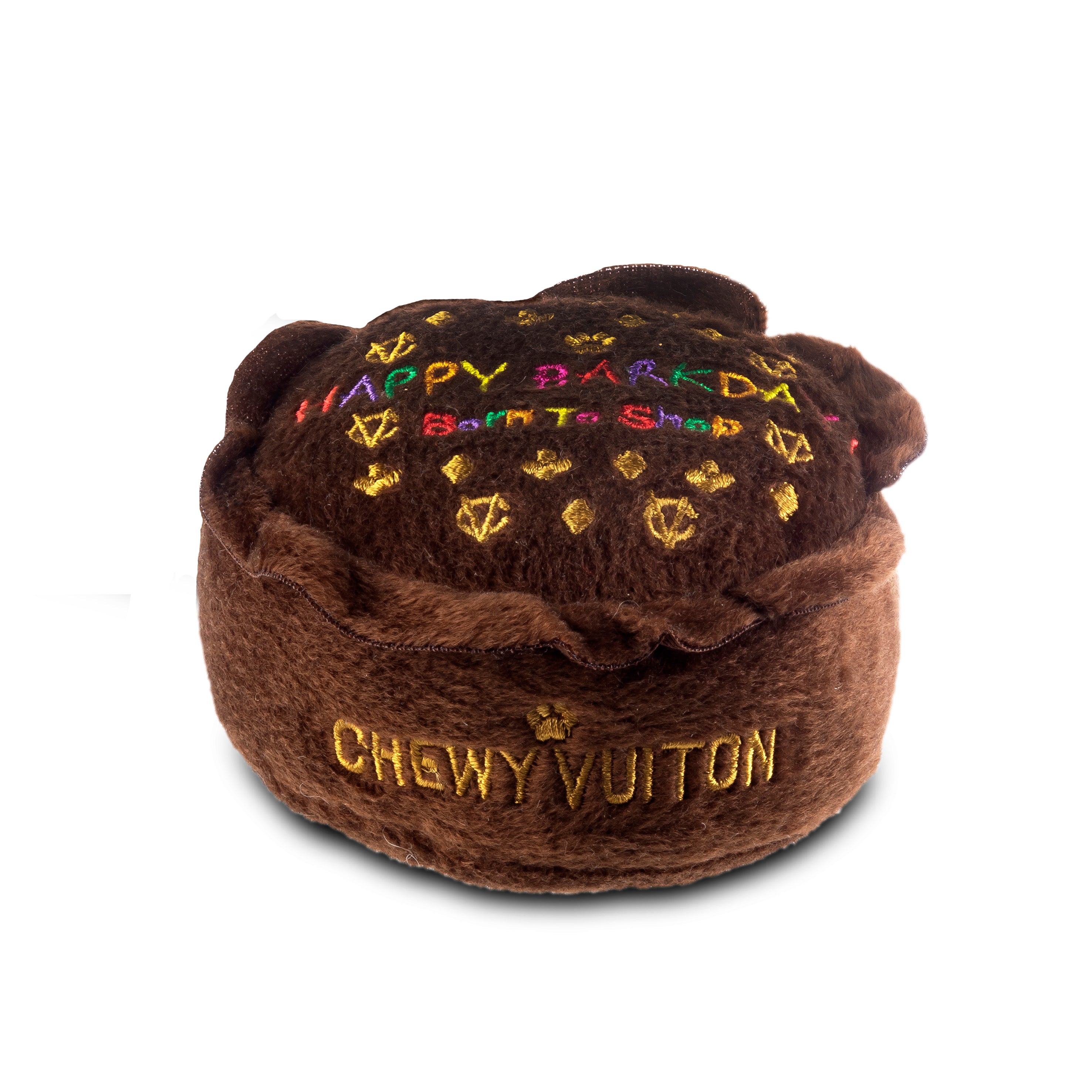 Chewy Vuiton Happy Barkday Cake Toy