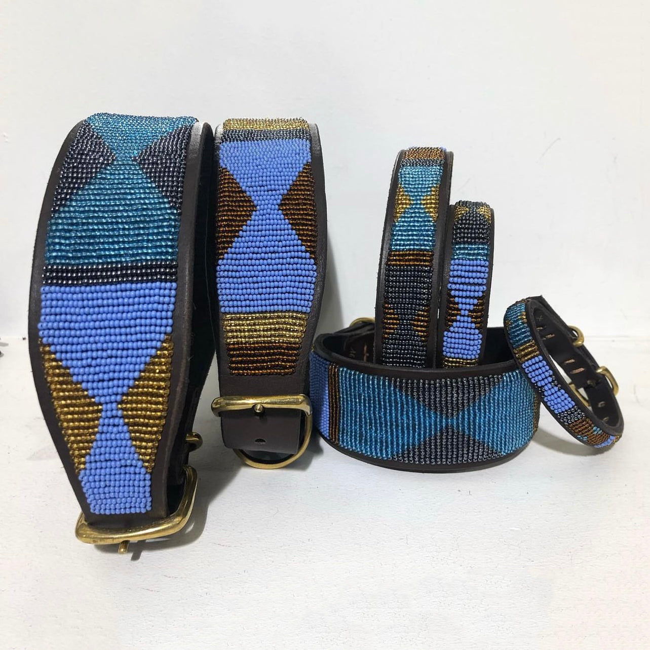 Beaded Dog Collar - Stitch