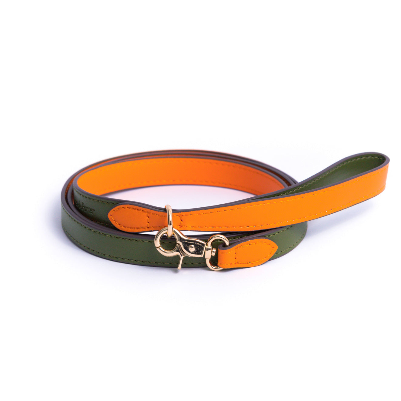 Khaki - Vegan Leather Leash