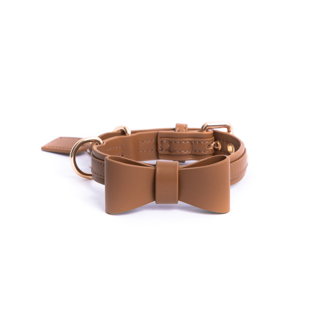 Caramel Latte - Vegan Leather Bowtie