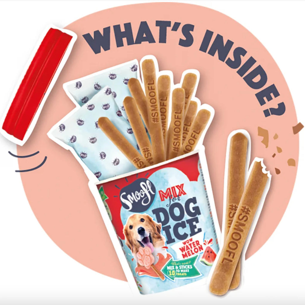 Ice Cream Mix for Dogs - Watermelon