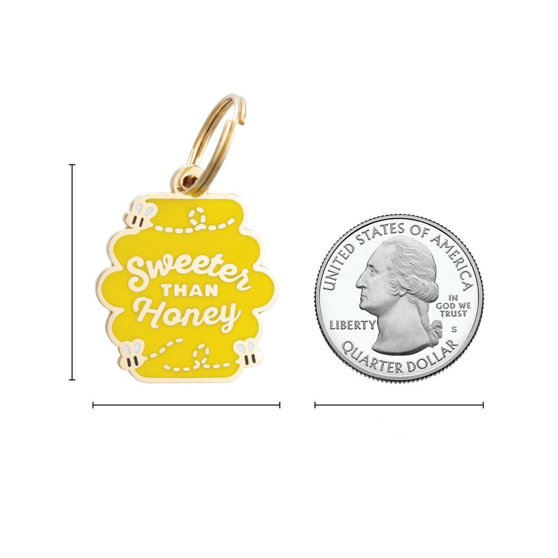 Sweeter Than Honey Dog Tag