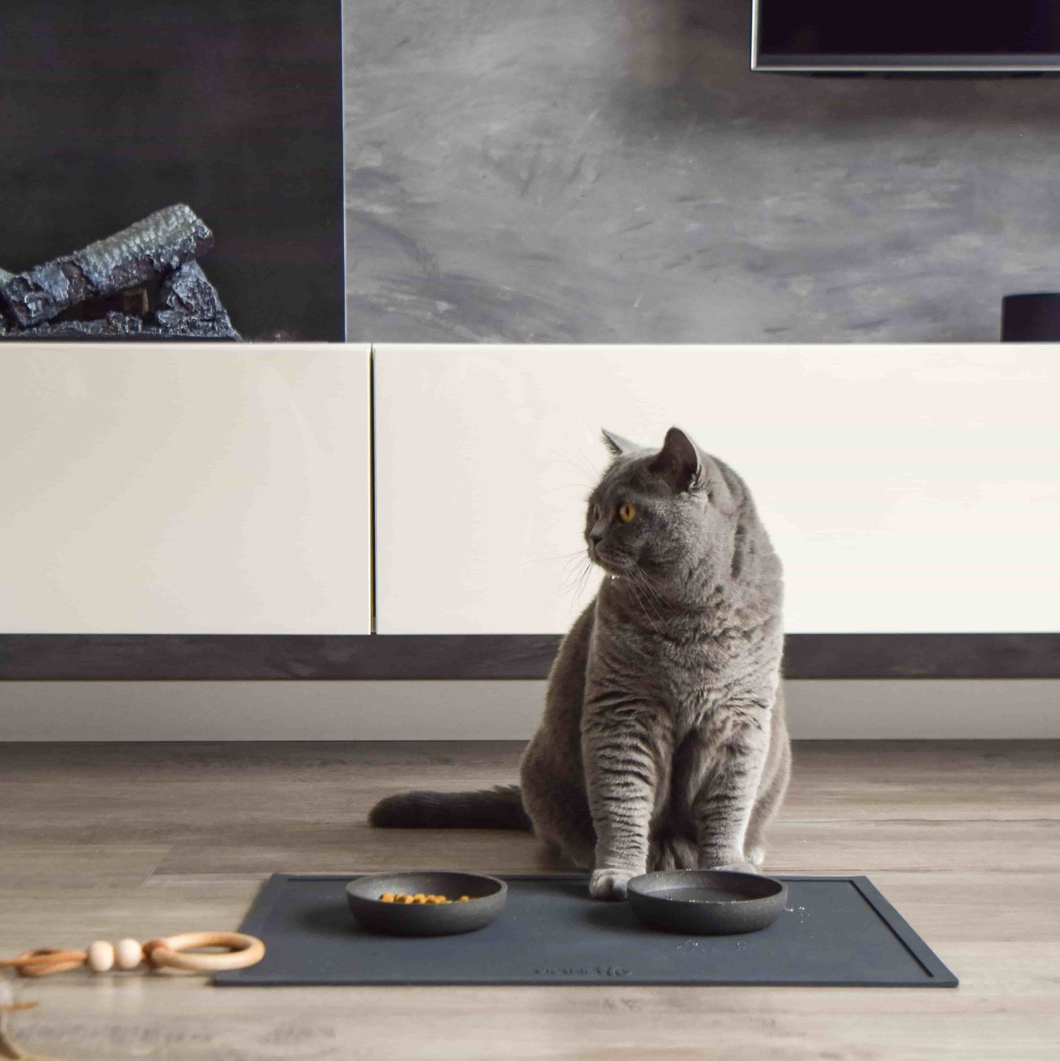 Serve Placemat - Dark Grey