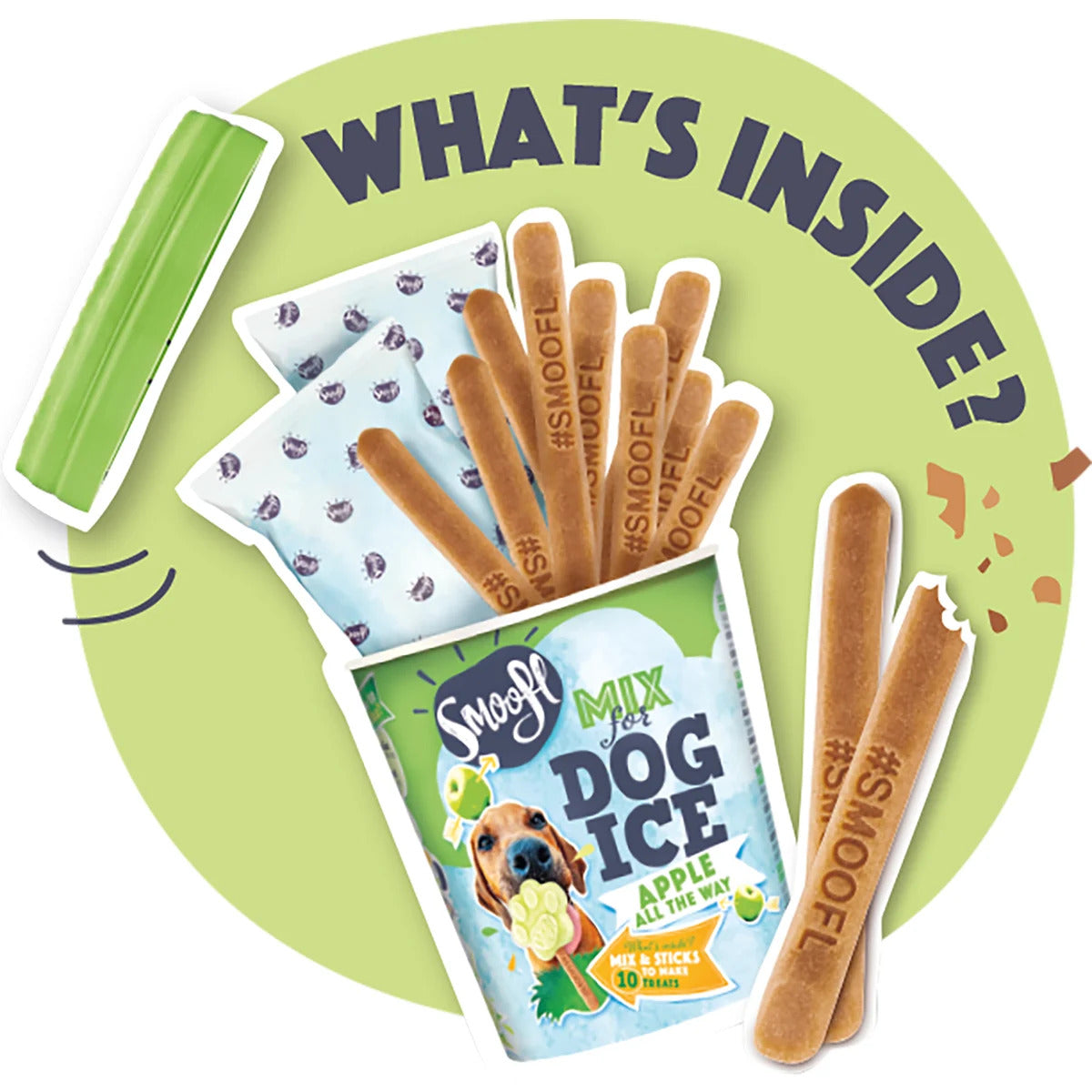 Ice Cream Mix for Dogs - Apple