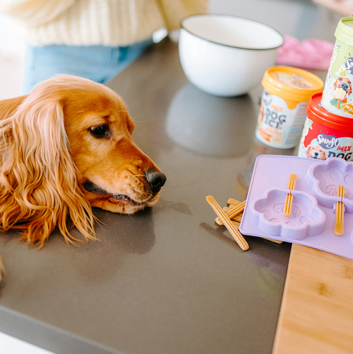 Ice cream mix for dogs - Banana - Pet-à-Porter
