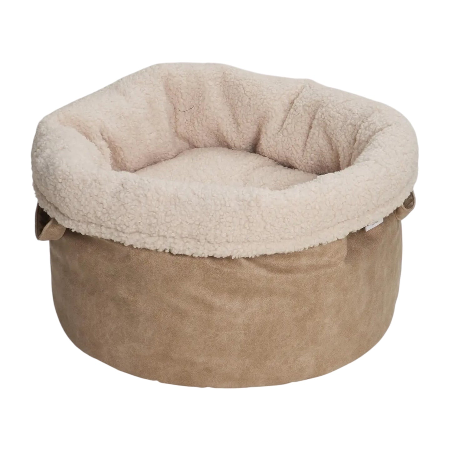 Dog Bed Shopper Basket | Saddle