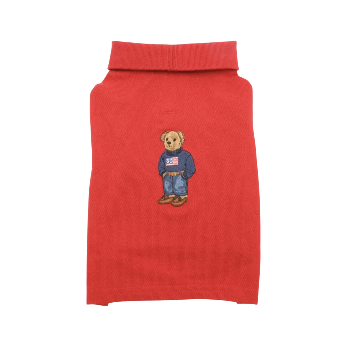 POLO RALPH LAUREN Polo Bear Shirt Red Pet a Porter