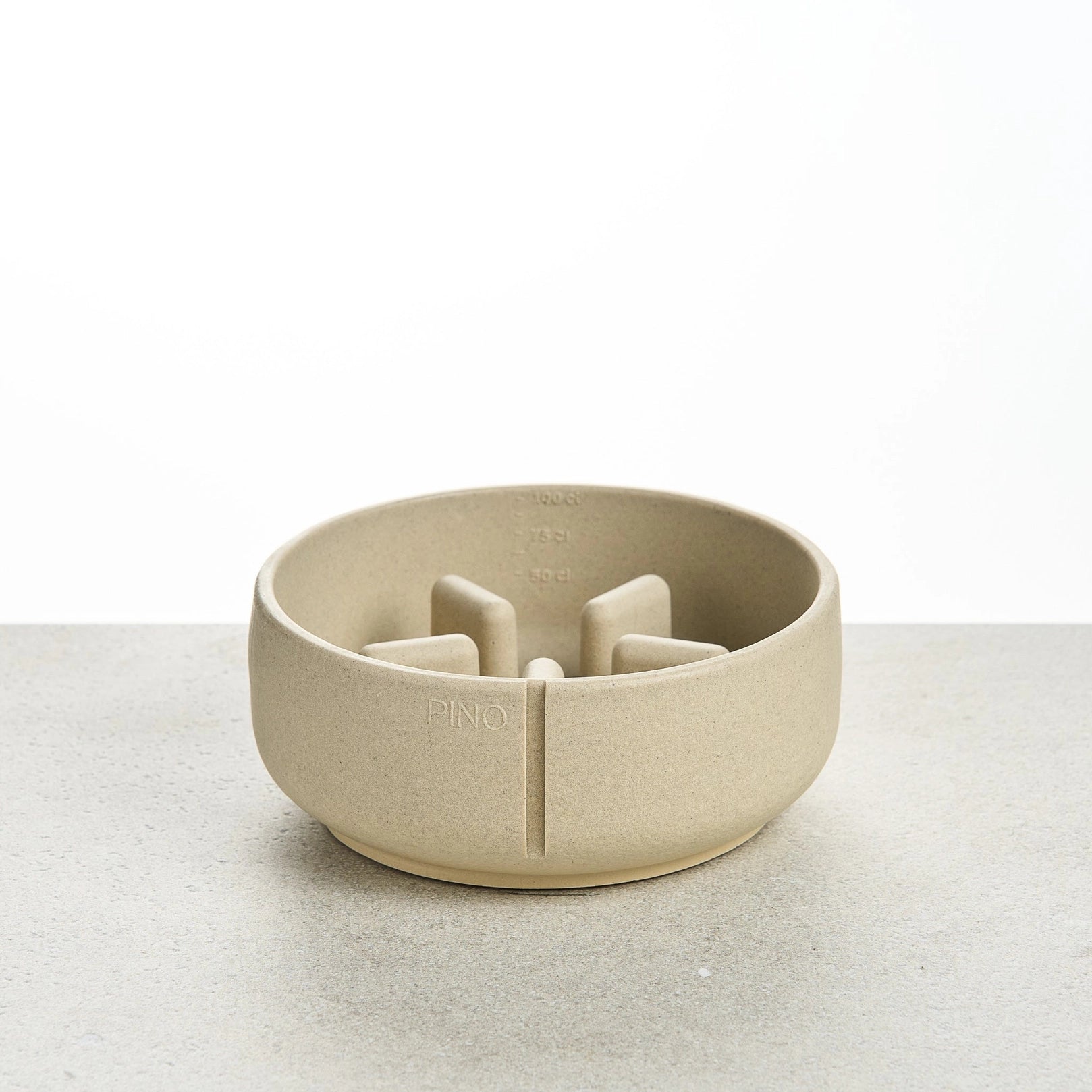 Slow Feeder Bowl - Owl Greige