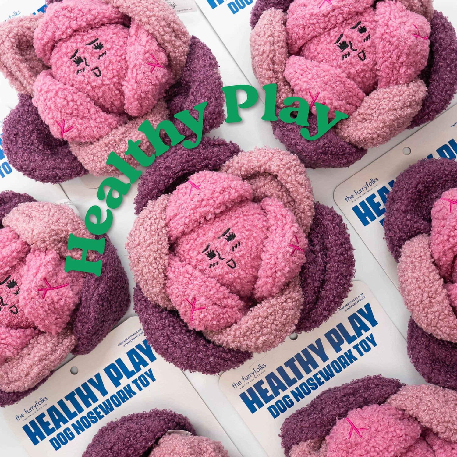 Red Cabbage Nosework Toy