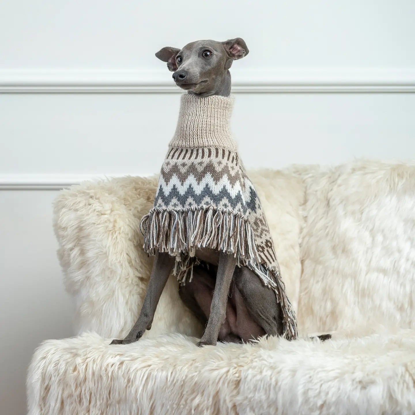 Woolly Winter Alpaca Poncho