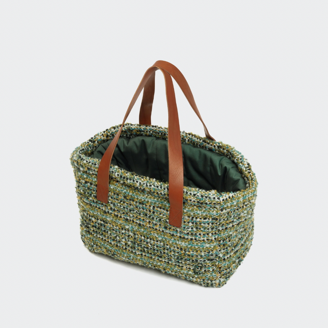 Cloud7 Dog Carrier Verona - Jacquard Green