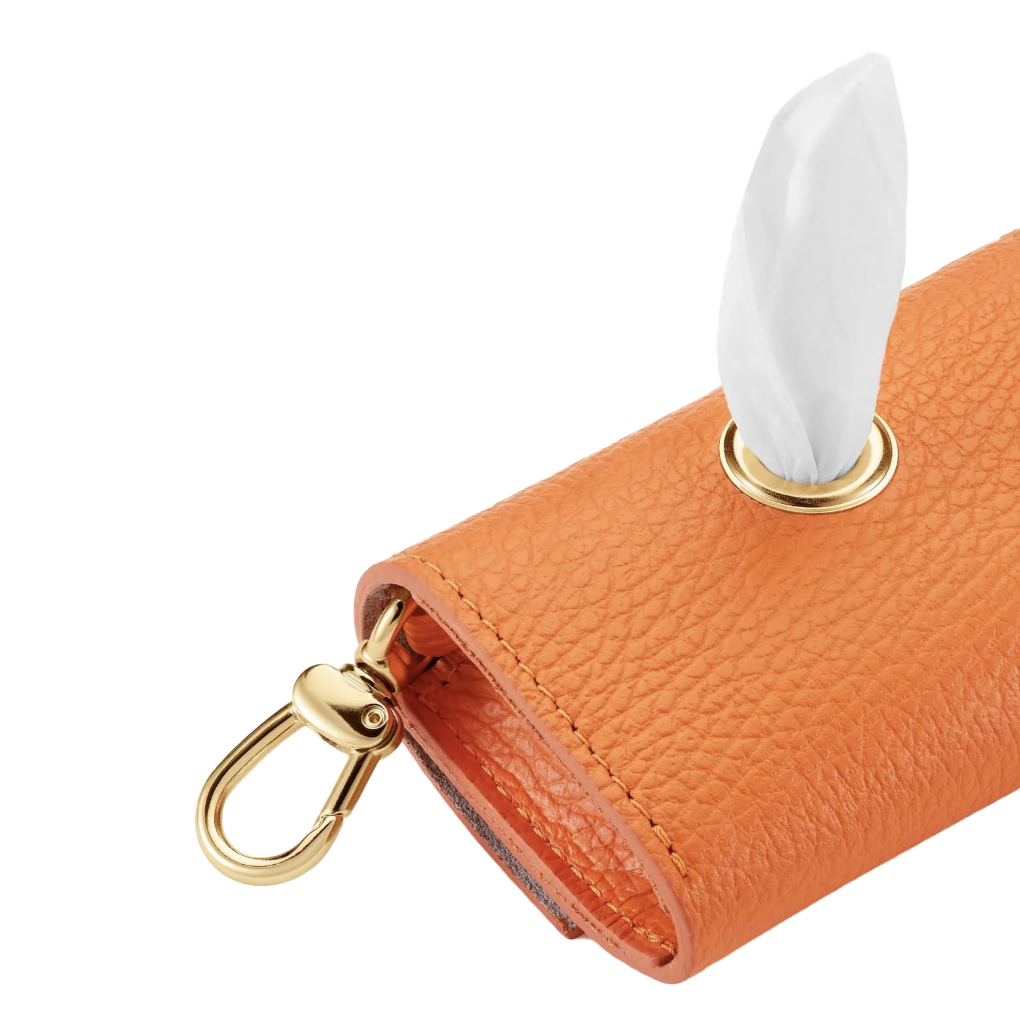 Juno Poop Bag Holder - Orange