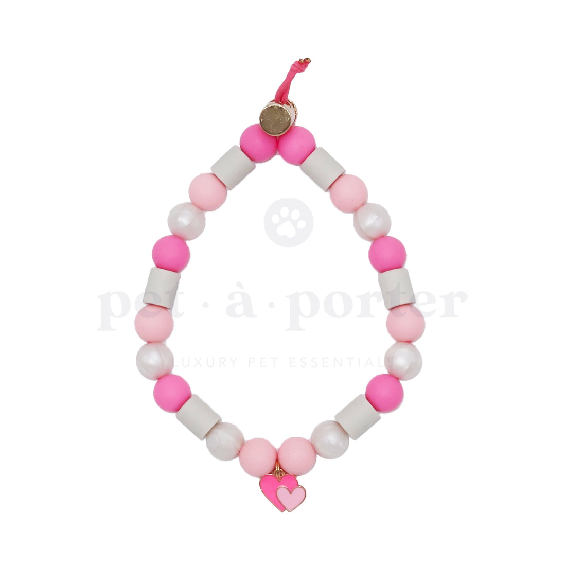 Anti-Tick Beads Collar - Rosa