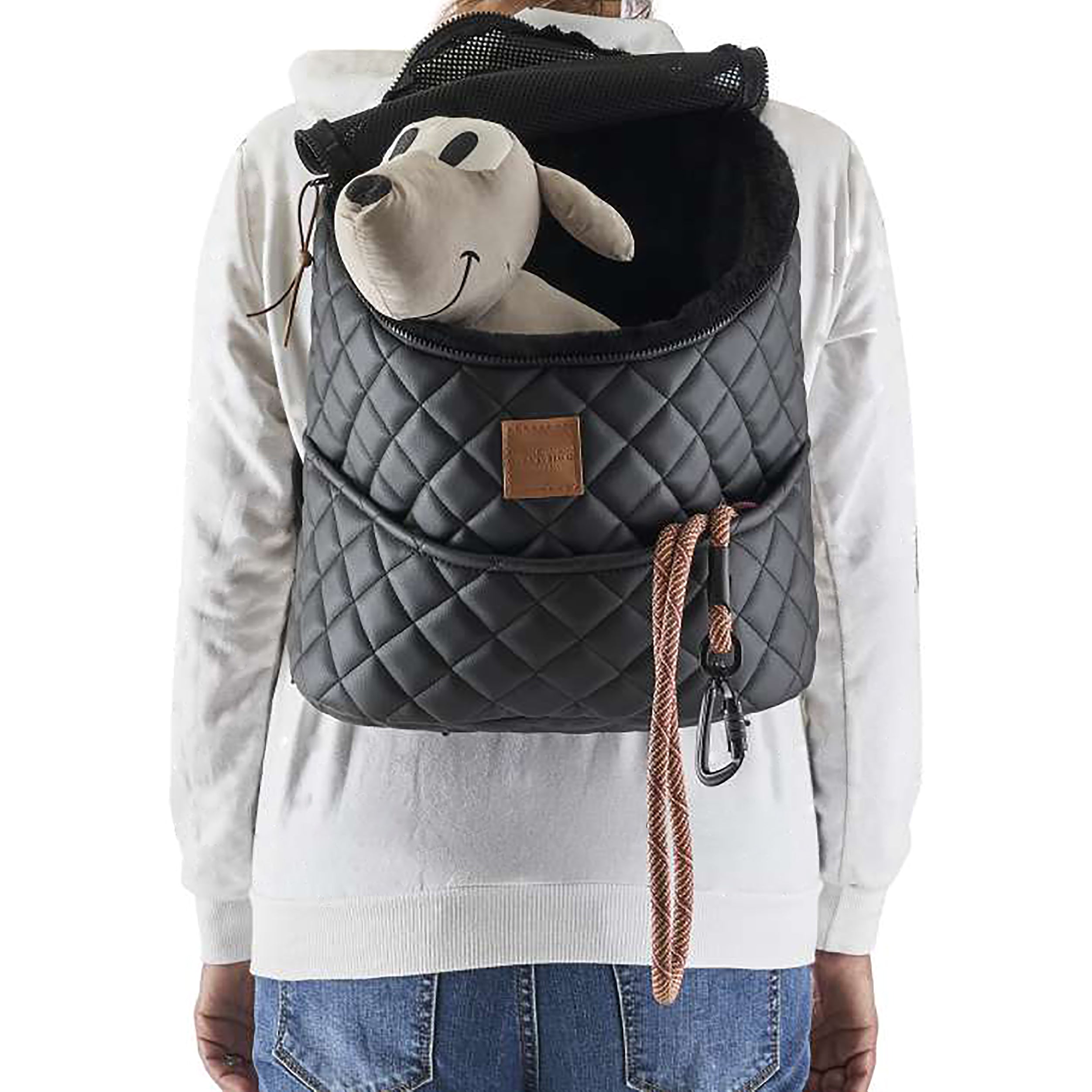 Bolso Charly - Negro Eco/Negro Castorino