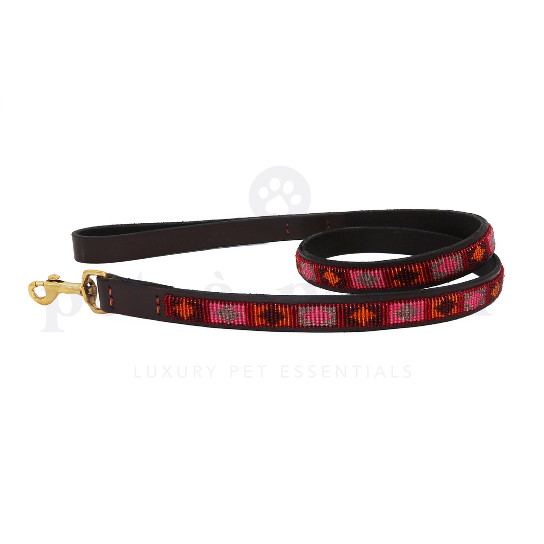 Beaded Dog Lead - Stella