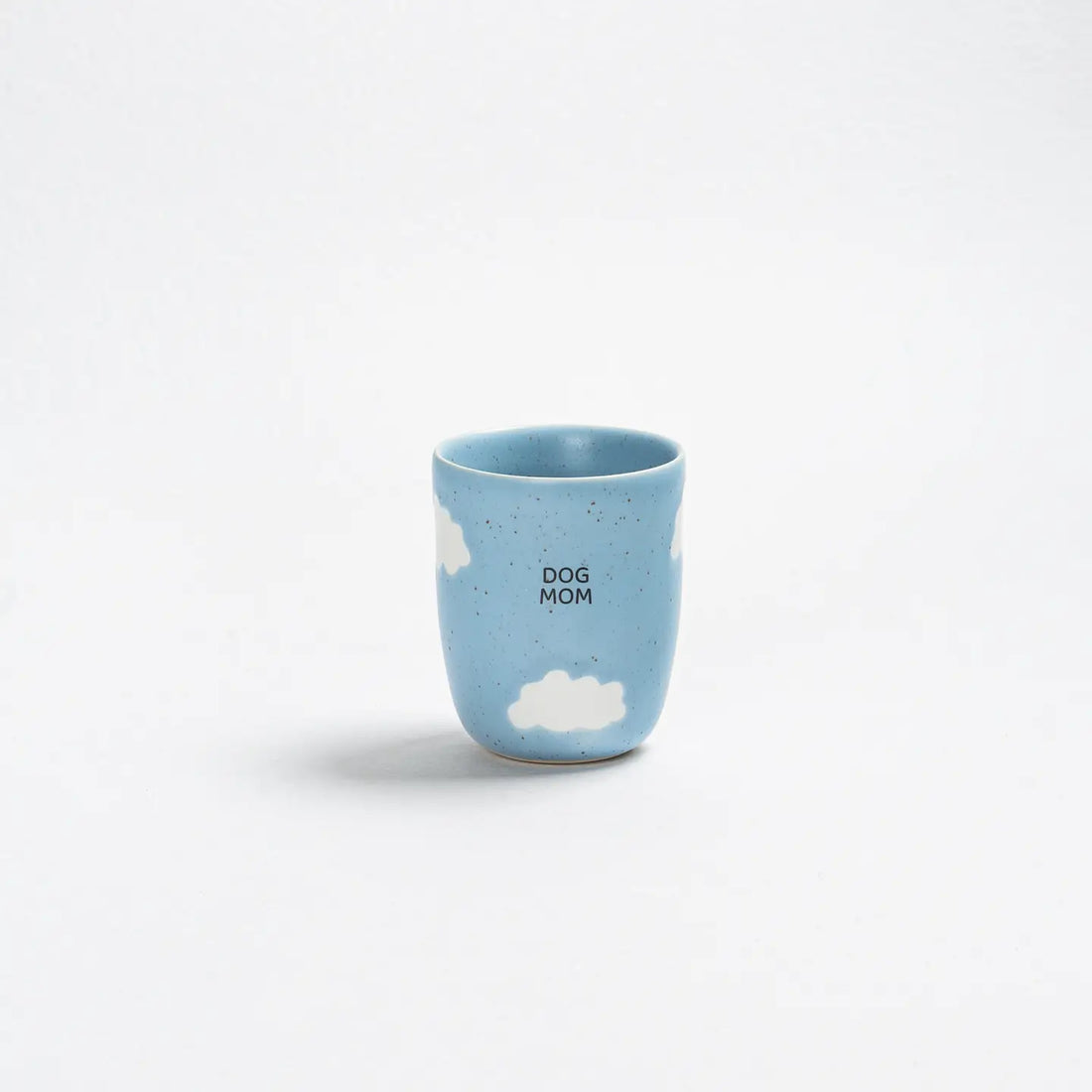 Cloud Stoneware Cup | Dog Mom